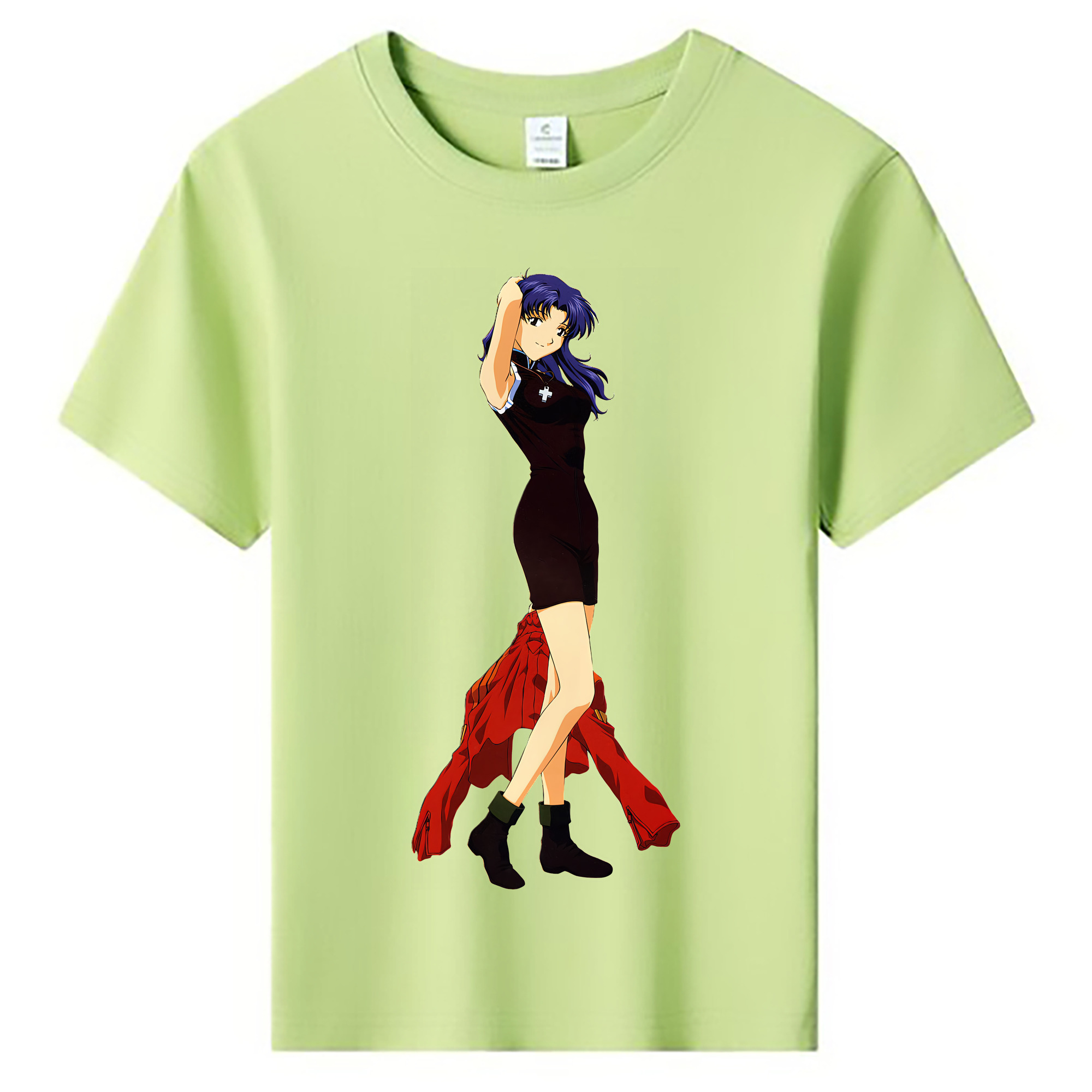 （画像用） EVA 新世紀エヴァンゲリオン 綿100％キッズTシャツ（フロントプリント）